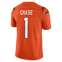 Cincinnati Bengals Ja'Marr Chase Nike Orange Alternate Vapor F.U.S.E. Stitched Limited Jersey
