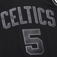 Boston Celtics Mitchell & Ness Kevin Garnett 2007 Contrast 2K Swingman Jersey - Black