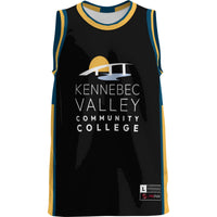 Kennebec Valley Community College GameDay Greats Lightweight Basketball Jersey - Black