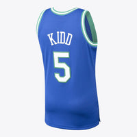 Dallas Mavericks Hardwood Classics Road Jersey By Mitchell & Ness - - Jason Kidd