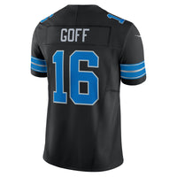 Detroit Lions Jared Goff Nike Black Vapor F.U.S.E. Limited Jersey