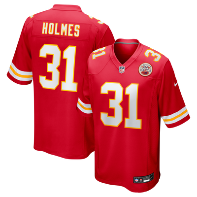 Kansas City Chiefs Priest Holmes Nike Red Game Retired Player Jersey