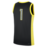 Nike Black Oregon Ducks #1 Alternate Replica Basketball Jersey