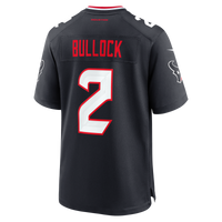 Houston Texans Calen Bullock Nike Navy Team Game Jersey