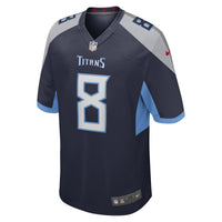Tennessee Titans Will Levis Nike Navy Game Jersey