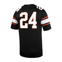 #24 Oklahoma State Cowboys Nike Untouchable Football Jersey – Black
