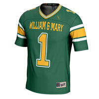 #1 William & Mary Tribe GameDay Greats Football Jersey - Green