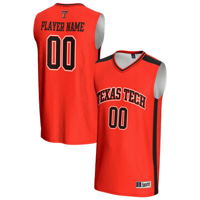 Texas Tech Red Raiders GameDay Greats NIL Pick-A-Player Lightweight Basketball Jersey - Red