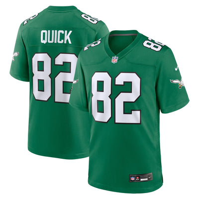 Philadelphia Eagles Mike Quick Nike Kelly Green Retired Player Alternate Game Jersey