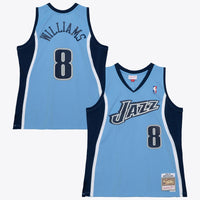 Utah Jazz Mitchell & Ness Deron Williams 2006 Alternate Authentic Jersey - Columbia Blue