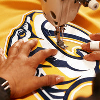Nashville Predators Fanatics Yellow Home Authentic Pro Jersey