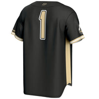 #1 Purdue Boilermakers GameDay Greats Lightweight Baseball Jersey - Gold