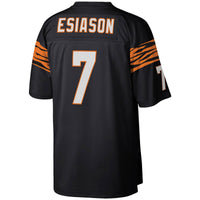 Cincinnati Bengals Boomer Esiason Mitchell & Ness Black Legacy Replica Jersey