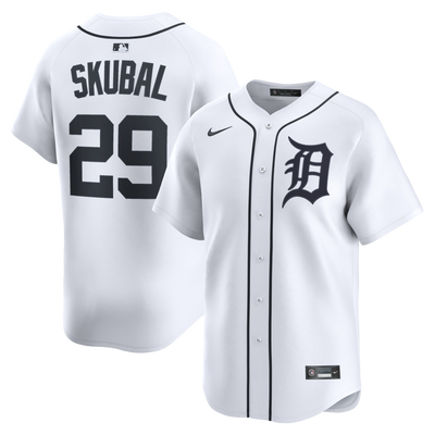 Detroit Tigers Tarik Skubal Nike White Home Limited Player Jersey