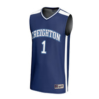 #1 Creighton Bluejays GameDay Greats Lightweight Basketball Fashion Jersey - Blue