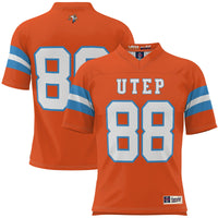 #88 UTEP Miners GameDay Greats Throwback Football Jersey - Orange