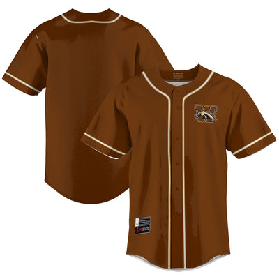 Western Michigan Broncos GameDay Greats Lightweight Baseball Jersey - Brown