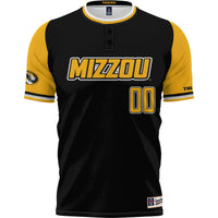 Missouri Tigers GameDay Greats NIL Pick-A-Player Lightweight Softball Jersey - Black