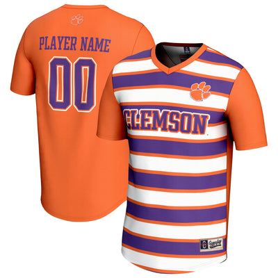 Clemson Tigers GameDay Greats Collegiate Soccer NIL Pick-A-Player Fashion Jersey - Orange/Purple