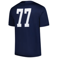 #77 Illinois Fighting Illini Nike Untouchable Replica Football Jersey - Navy