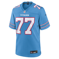 Tennessee Titans Peter Skoronski Nike Light Blue Game Jersey