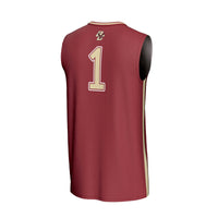 #1 Boston College Eagles GameDay Greats Lightweight Basketball Fashion Jersey - Maroon