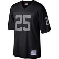 Las Vegas Raiders Fred Biletnikoff Mitchell & Ness Black Legacy Replica Jersey