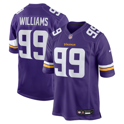 Minnesota Vikings Elijah Williams Nike Purple Team Game Jersey