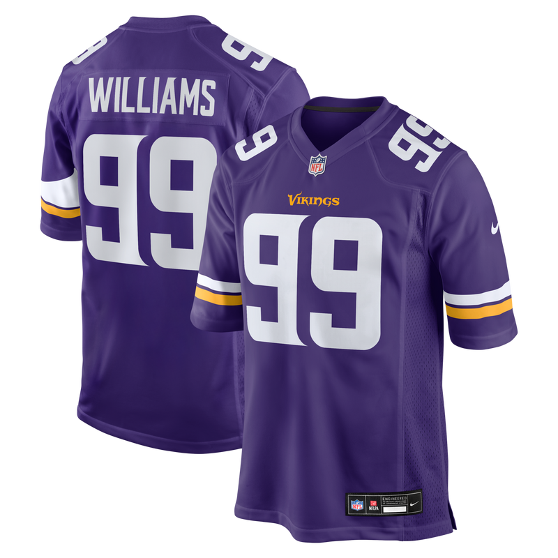 Minnesota Vikings Elijah Williams Nike Purple Team Game Jersey