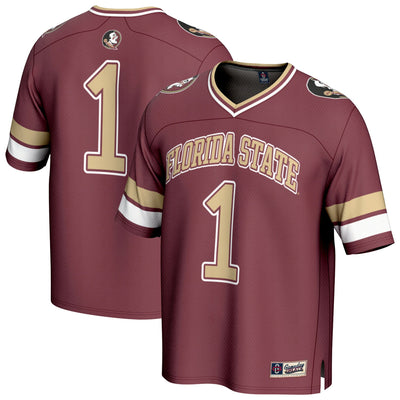 #1 Florida State Seminoles GameDay Greats Collegiate Football Fashion Jersey - Garnet
