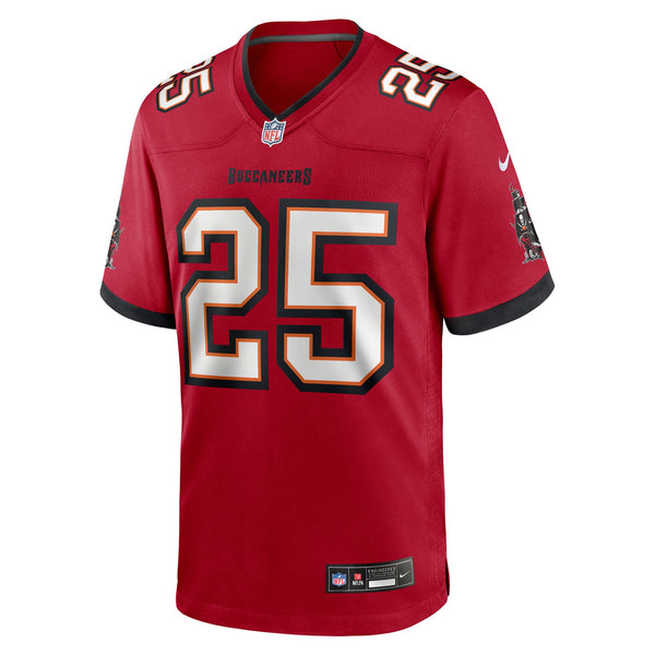 Tampa Bay Buccaneers Jacob Parrish Nike Red Team Game Jersey