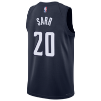 Washington Wizards Jordan Brand Statement Edition Swingman Jersey - Navy - Alex Sarr -