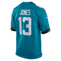 Jacksonville Jaguars Tim Jones Nike Teal Team Game Jersey