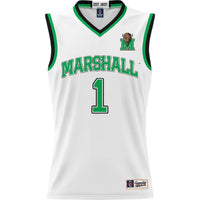 #1 Marshall Thundering Herd GameDay Greats Lightweight Basketball Jersey - White