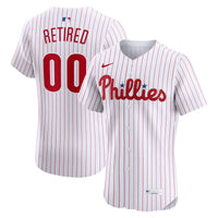 Philadelphia Phillies Nike White Home Elite Pick-A-Player Retired Roster Jersey