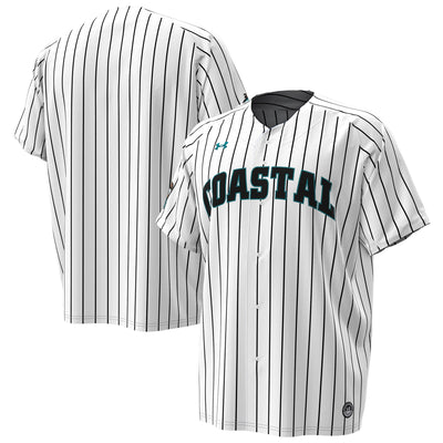 Coastal Carolina Chanticleers Under Armour Replica Baseball Jersey - White