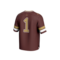 #1 Texas State Bobcats GameDay Greats Lightweight Collegiate Football Fashion Jersey - Maroon