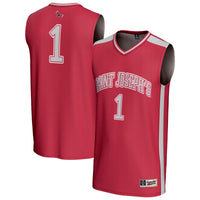 #1 Saint Joseph's Hawks GameDay Greats Lightweight Collegiate Basketball Fashion Jersey - Crimson