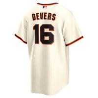 San Francisco Giants Rafael Devers Nike White Home Replica Player Jersey