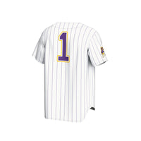 #1 ECU Pirates GameDay Greats Lightweight Baseball Jersey - White