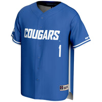 #1 BYU Cougars GameDay Greats Lightweight Baseball Jersey - Royal