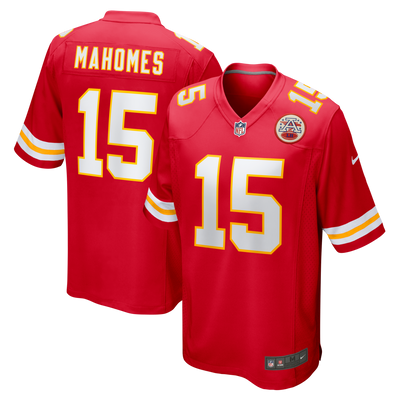 Kansas City Chiefs Patrick Mahomes Nike Red Game Jersey