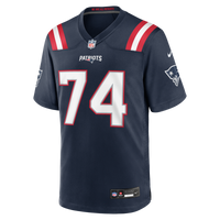 New England Patriots Caleb Lomu Nike Navy 2026 NFL Draft First Round Pick No. 28 Team Game Jersey