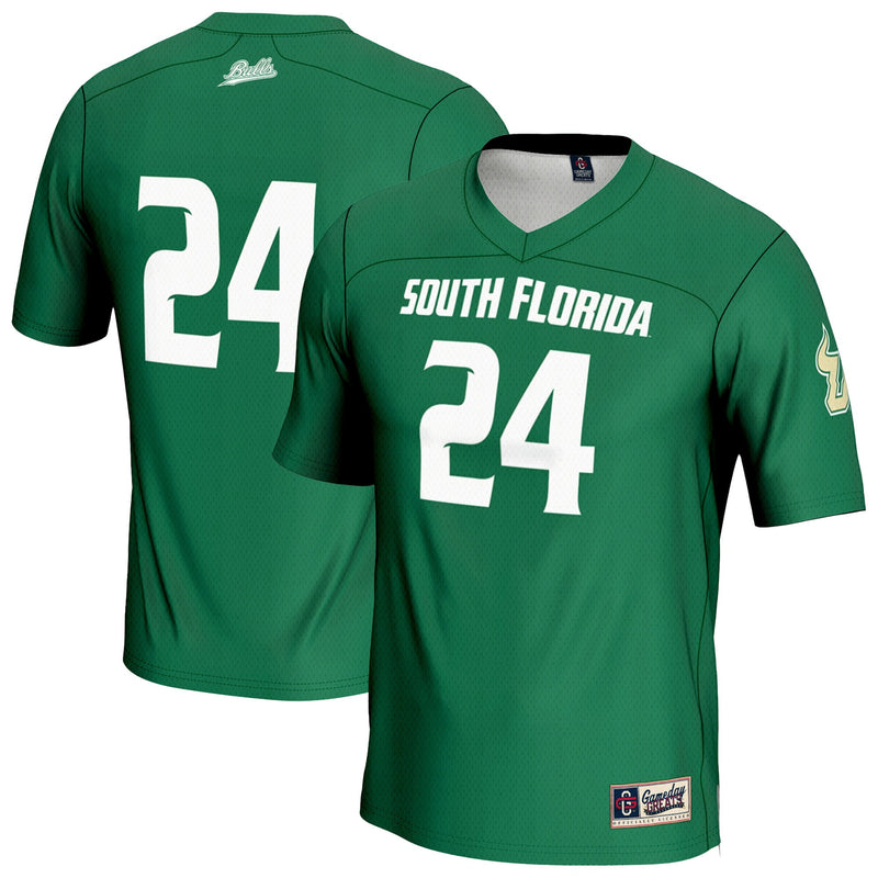 #24 South Florida Bulls GameDay Greats Lightweight Lacrosse Jersey - Green
