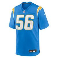 Los Angeles Chargers Kanai Mauga Nike Powder Blue Team Game Jersey