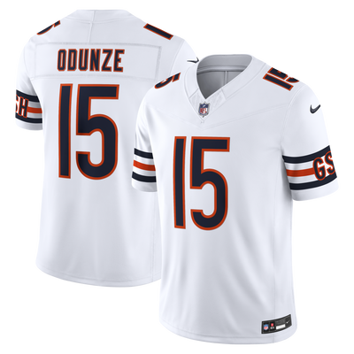 Chicago Bears Rome Odunze Nike White Vapor F.U.S.E. Stitched Limited Jersey