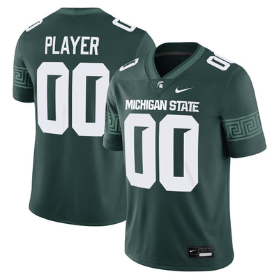 Michigan State Spartans Nike NIL Pick-A-Player Game Jersey - Green