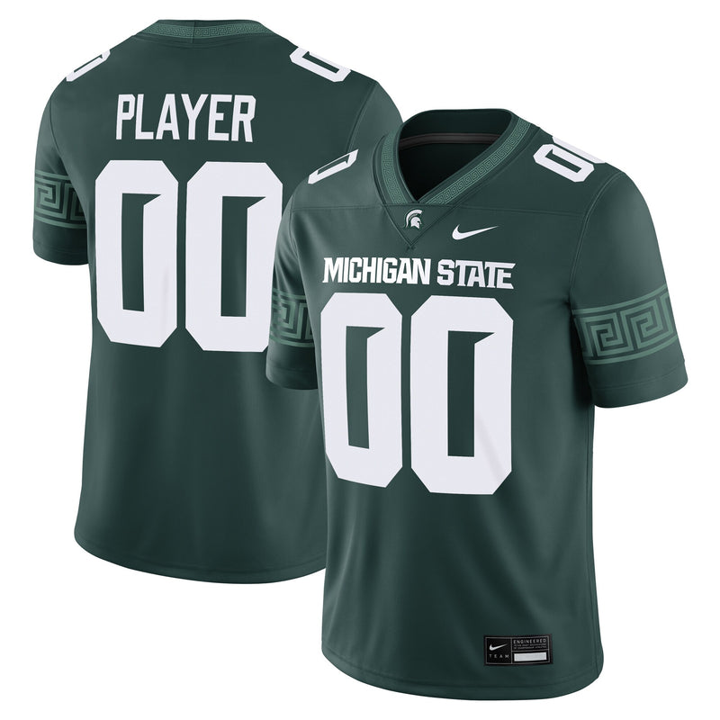 Michigan State Spartans Nike NIL Pick-A-Player Game Jersey - Green