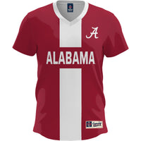 Alabama Crimson Tide GameDay Greats Lightweight Soccer Fashion Jersey - Crimson