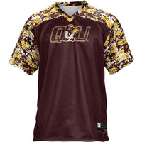 Quincy Hawks GameDay Greats Football Jersey - Brown